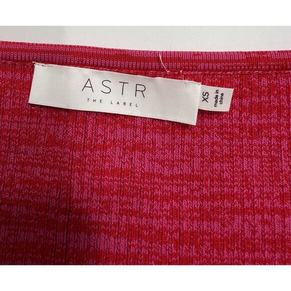 ASTR The Label Eloah Sweater in Pink Space Dye - Picture 5 of 5